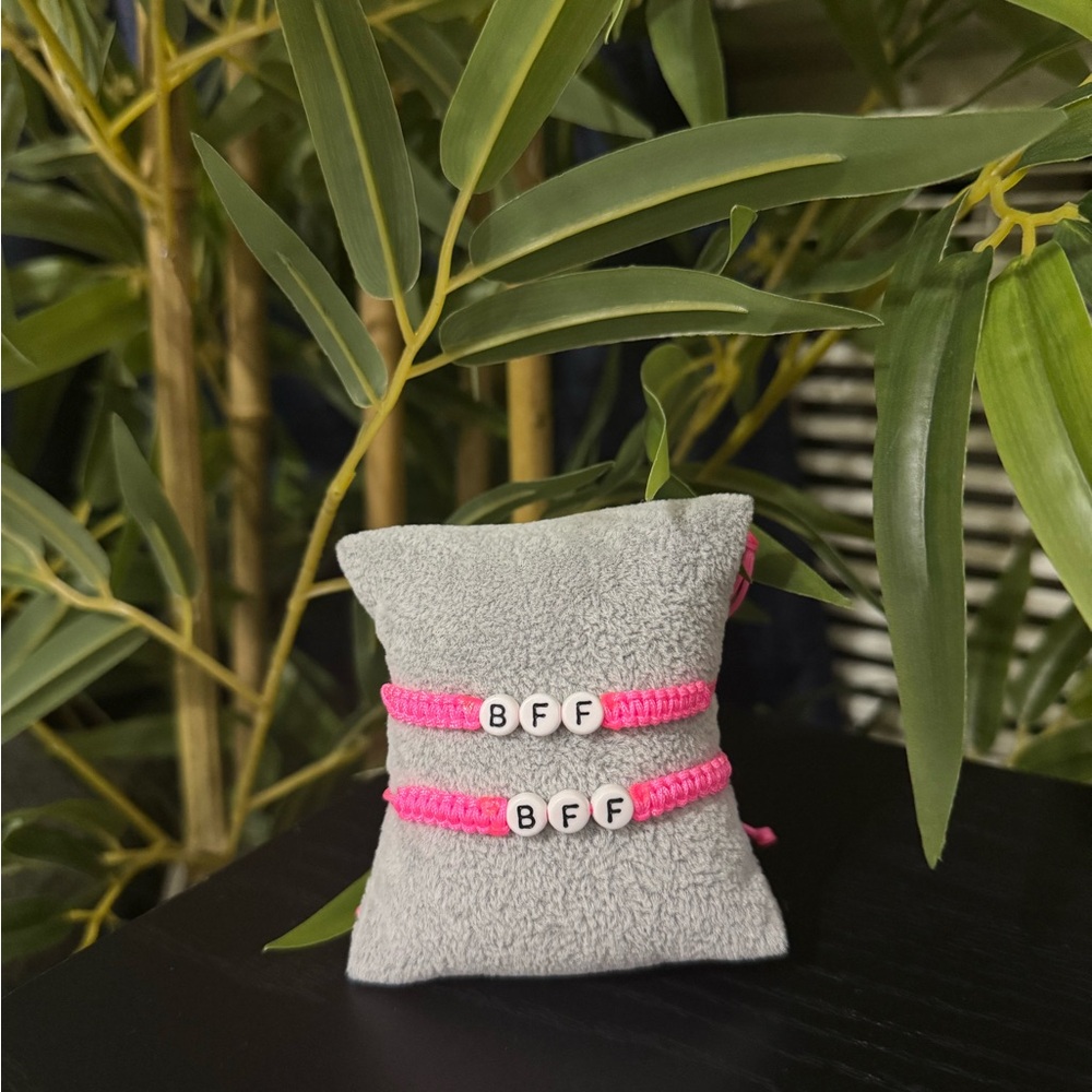 Pink BFF Friendship Bracelets HANDMADE💖